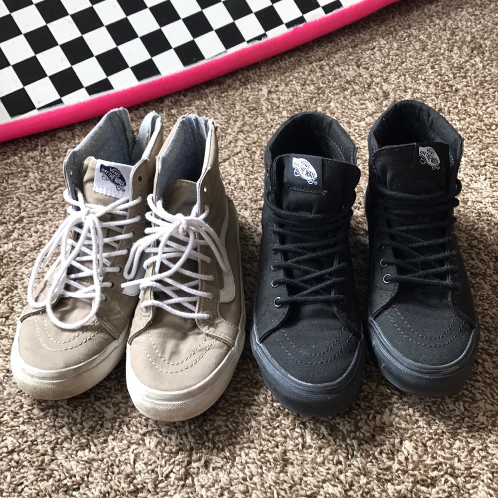 Black vans only